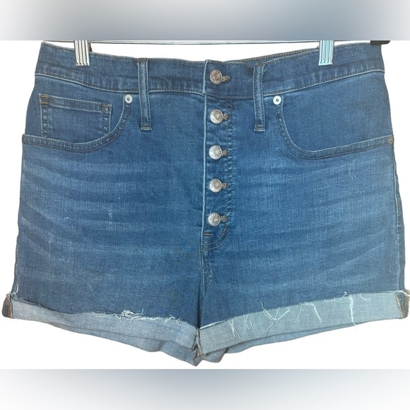 Madewell Women’s High-Rise Denim Shorts- Gosford Wash/ Size 30 - Picture 3 of 8